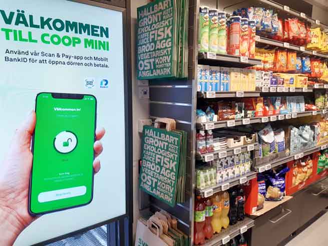 Coop Sweden Launched First Unmanned Store Armed by ZKONG