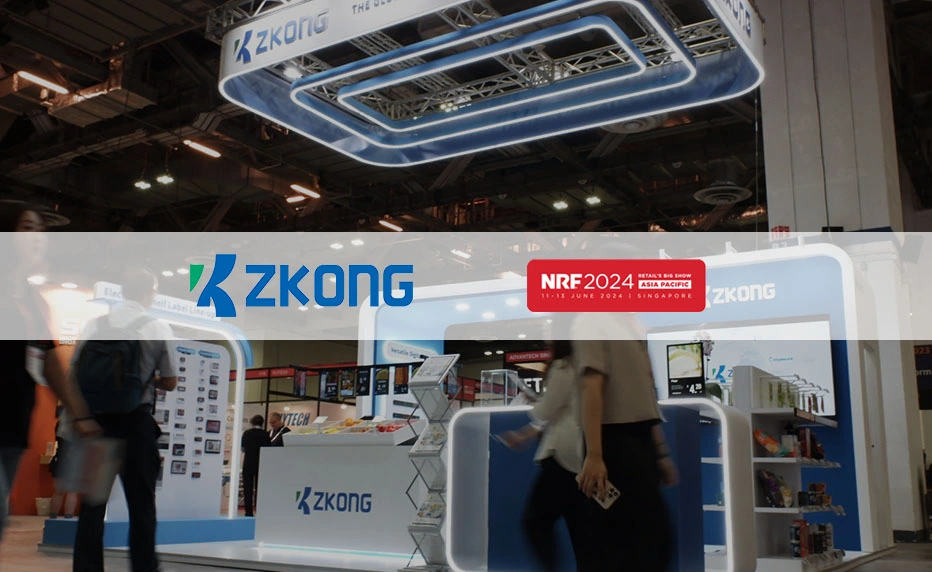 ZKONG erstrahlt auf der NRF 2024 Asia Pacific Retail Exhibition